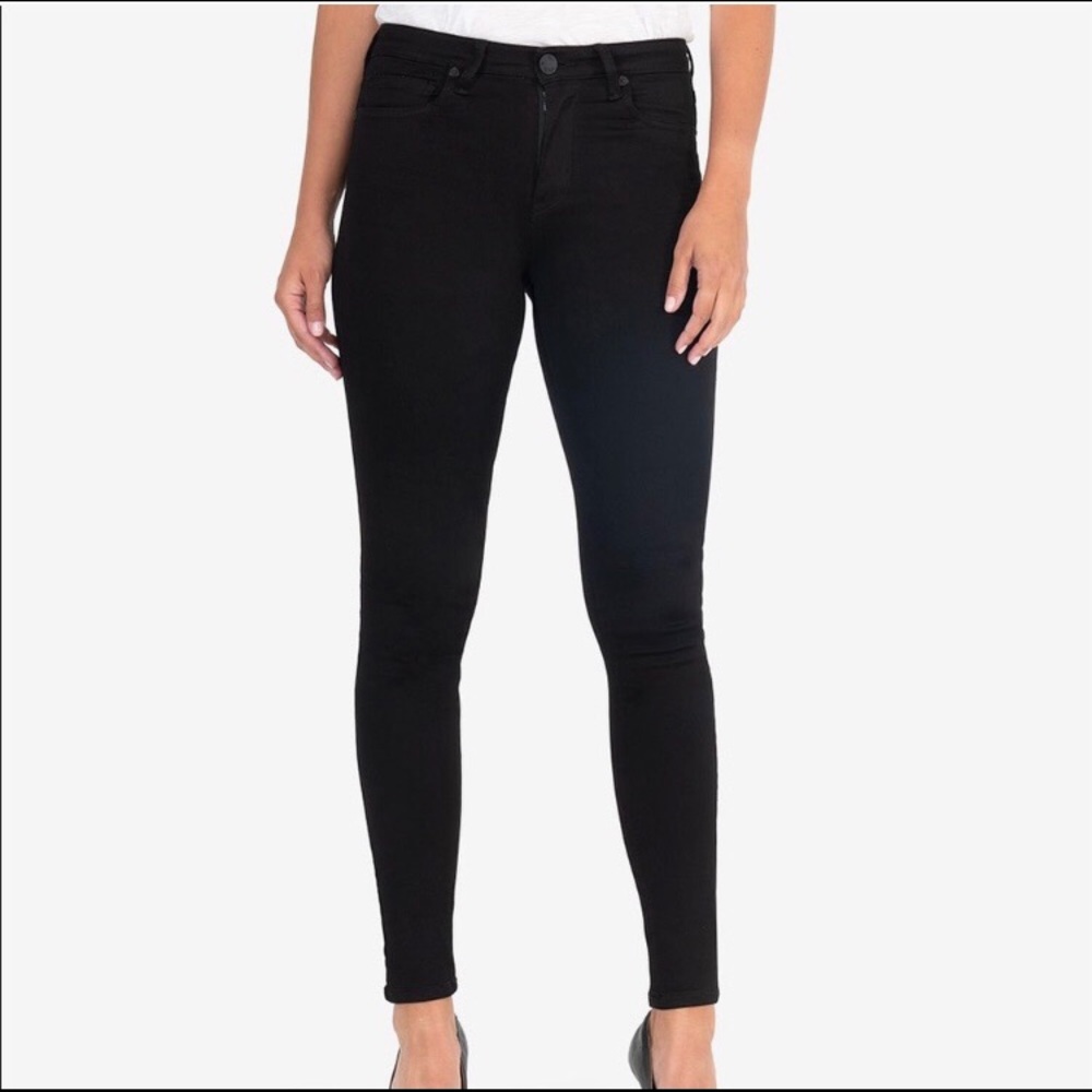 🔴Kut from the Kloth Toothpick Skinny Black Jeans
